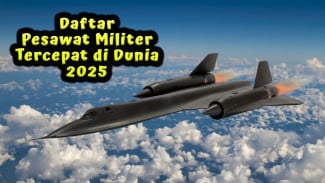 Daftar Pesawat Militer Tercepat di Dunia 2025: Kecepatan Super yang Mengejutkan