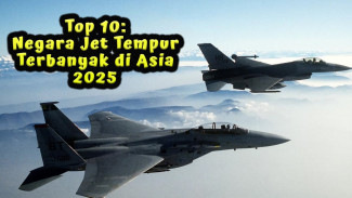 Daftar Negara Jet Tempur Terbanyak di Asia 2025, Indonesia di Posisi Mengejutkan