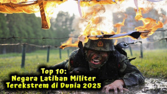 Daftar Negara Latihan Militer Terekstrem di Dunia 2025, Disiksa Jadi Prajurit Tangguh
