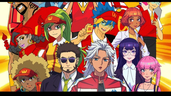 McDonald's Rilis Episode Pertama Anime Originalnya!