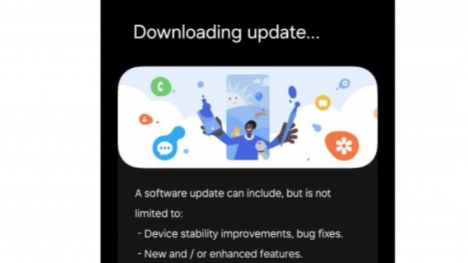 Update software Samsung watch.