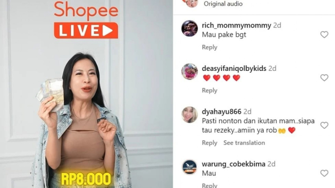 Shopee Flash Sale Bersama Mami Louisse.