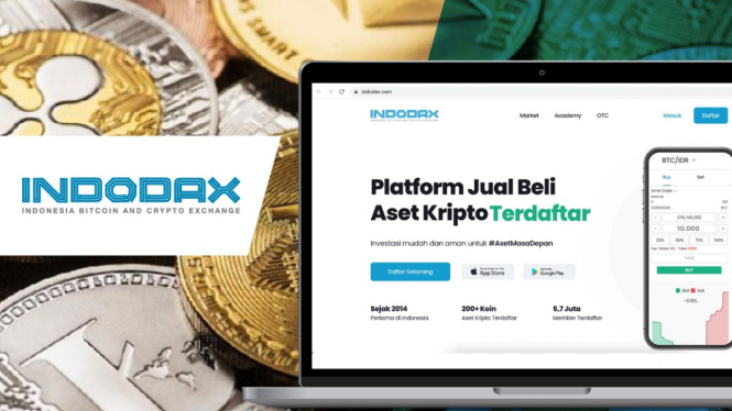Indodax - Aplikasi trading crypto yang dipakai trader profesional