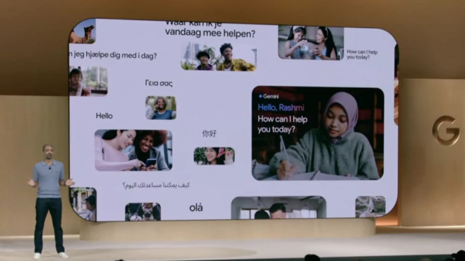 Gemini, asisten AI atau chatbot yang dikembangkan Google.