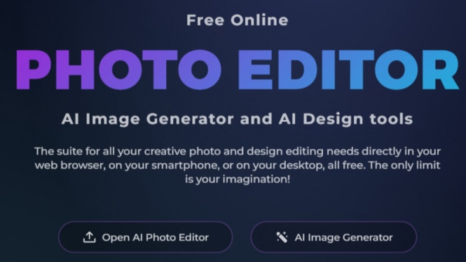 Ada banyak alat AI untuk mengedit foto.