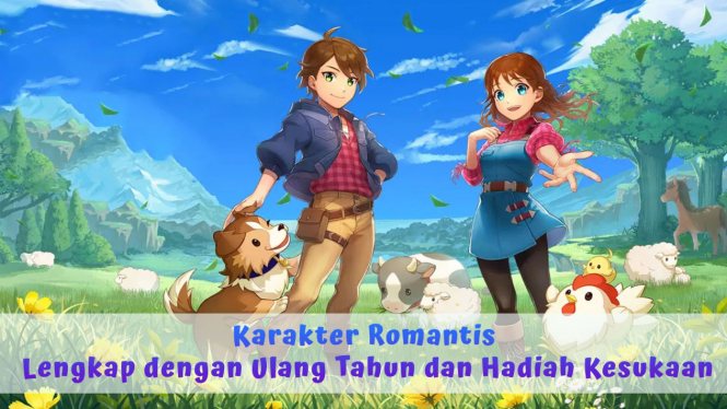 7 Karakter Romantis Harvest Moon: Home Sweet Home