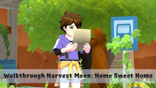 Walkthrough 10 Hari Pertama Main Harvest Moon: Home Sweet Home