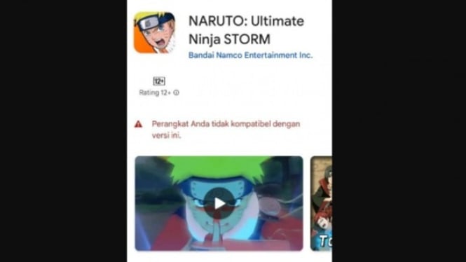 Game Naruto Ultimate Ninja Storm