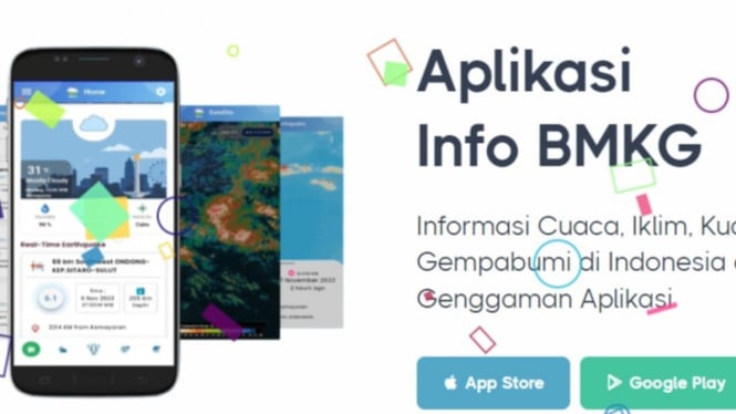 Aplikasi cuaca BMKG