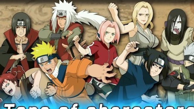 Naruto: Ultimate Ninja Storm.