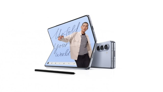 Samsung Galaxy Z Fold5, HP Lipat Terbaik Penyimpanan Jumbo