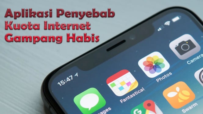 Aplikasi Penyebab Kuota Internet Gampang Habis