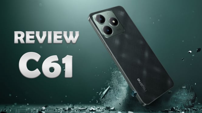 Review Realme C61, HP 1 Jutaan dengan IP-rating IP54