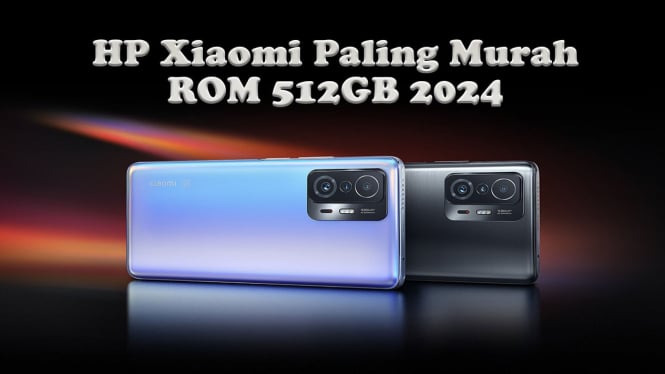 Rekomendasi HP Xiaomi Paling Murah ROM 512GB 2024