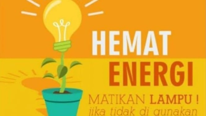 Ilustrasi hemat listrik.