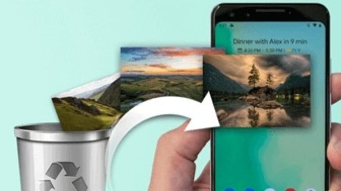 Trik mudah mengembalikan foto video yang terhapus permanen.