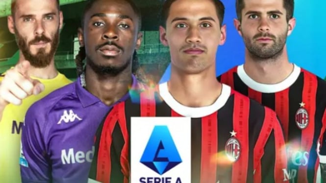 Pertandingan Serie A Fiorentina vs Milan malam ini.