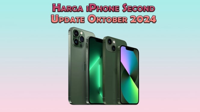 Harga iPhone Second Update Oktober 2024