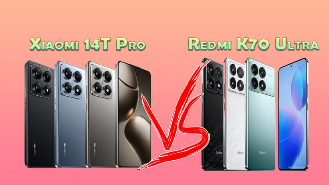 Duel Xiaomi 14T Pro vs Redmi K70 Ultra