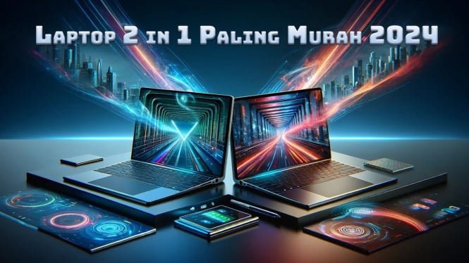 Rekomendasi Laptop 2 in 1 Paling Murah 2024