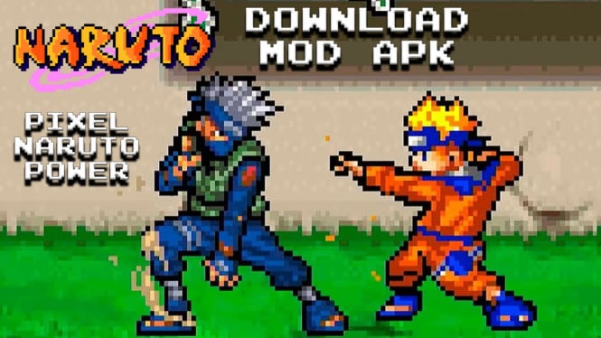 Download Pixel Naruto Power Mod Apk