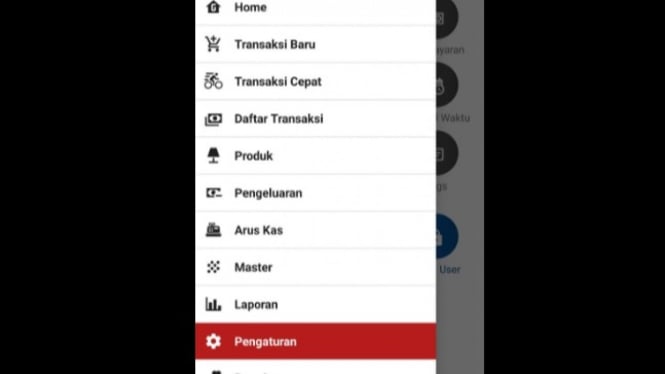 Aplikasi kasir di Playstore.