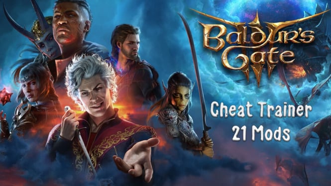 Download Baldur's Gate 3 Cheats Trainer 21 Mods