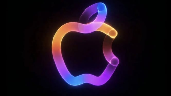 Teaser logo Apple.