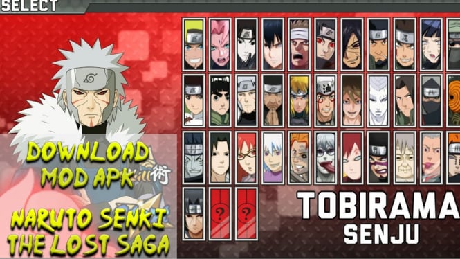 Link Download Naruto Senki The Lost Saga Mod APK v1.22