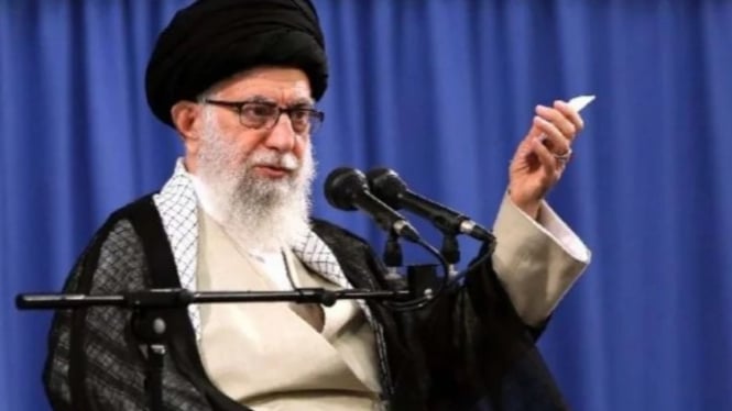 Pemimpin Tertinggi Iran Ayatollah Ali Khamenei.