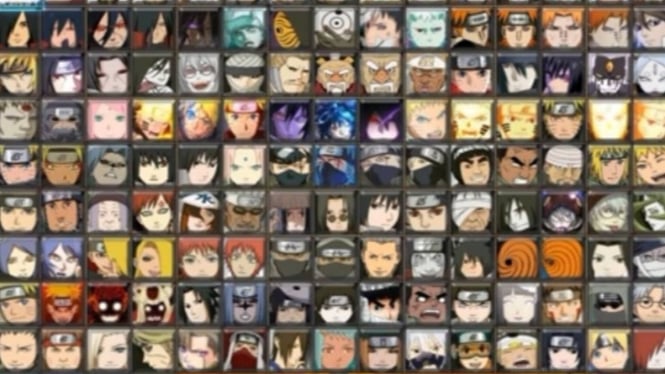 Game Naruto Mugen full character lengkap.