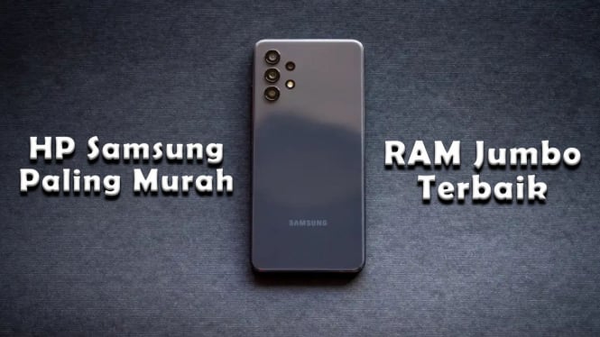 Rekomendasi HP Samsung Paling Murah 2024 dengan RAM Jumbo