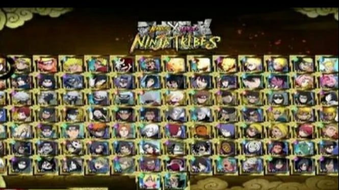 Pilihan karakter Naruto X Boruto Ninja Tribes Mugen