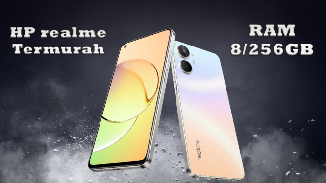 Rekomendasi HP realme Termurah 2024 RAM 8256GB