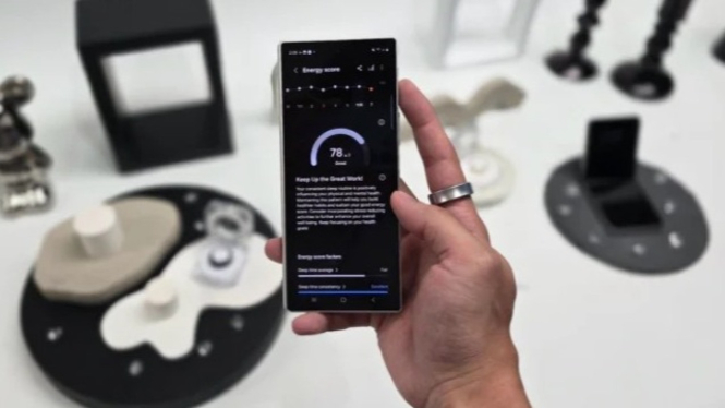 Samsung Galaxy Ring.