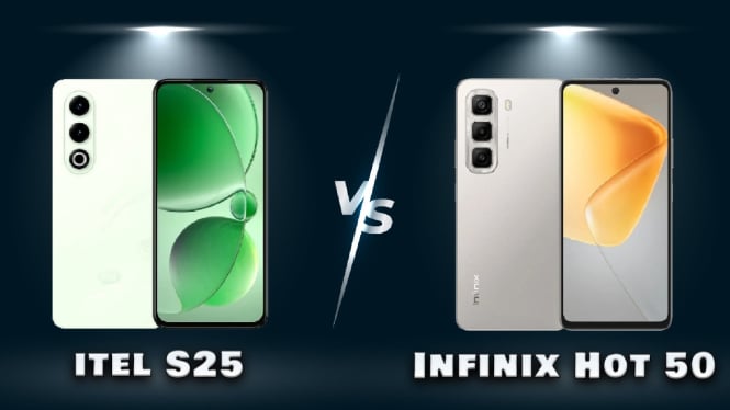 Duel itel S25 vs Infinix Hot 50