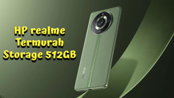 Rekomendasi HP realme Termurah 2024 Penyimpanan 512GB