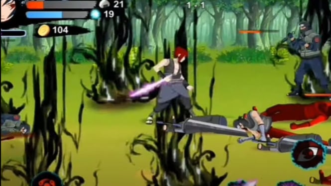 game Sasuke Fire Ninja Legend