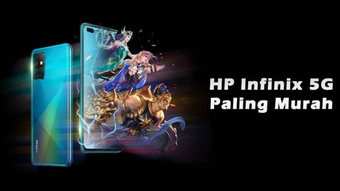 Rekomendasi HP Infinix 5G Paling Murah 2024