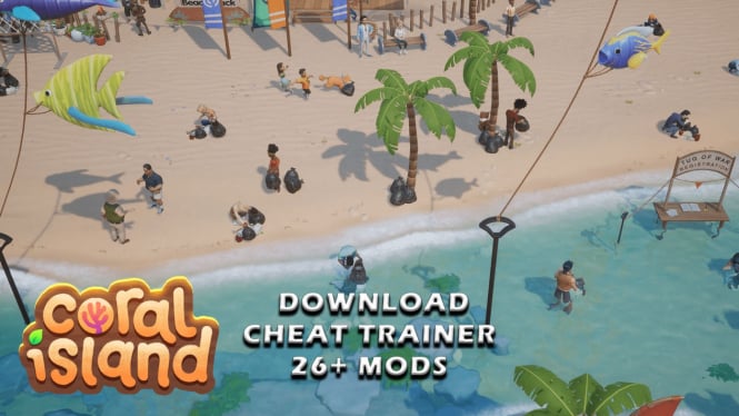 Download Free Coral Island Cheats Trainer 26 Mods