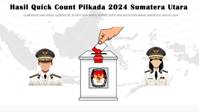 Hasil Quick Count Pilkada 2024 Sumatera Utara