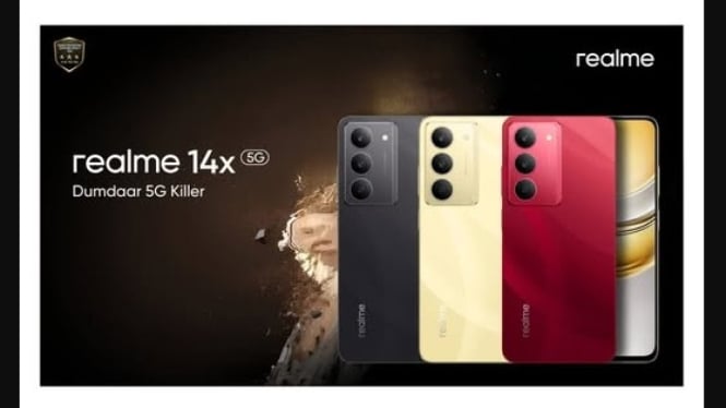 Realme 14x 5G segera dirilis.