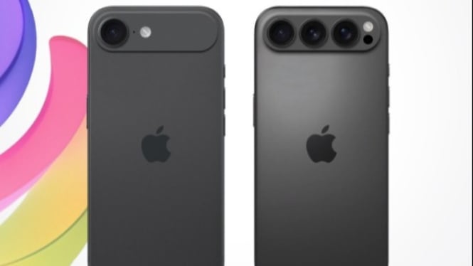 Rumor desain iPhone 17 Air dan Pro.