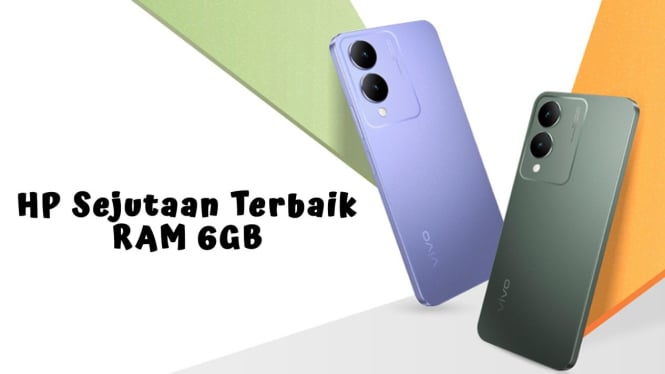 HP Sejutaan Terbaik 2024 RAM 6GB