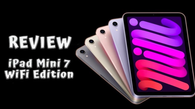 Review iPad Mini 7 WiFi Edition