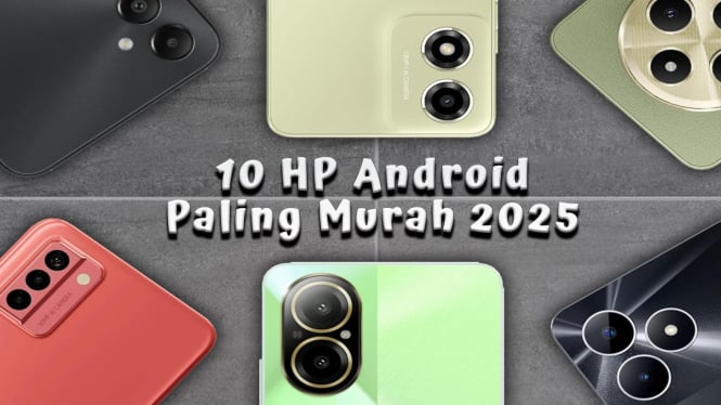 10 Rekomendasi HP Android Paling Murah 2025