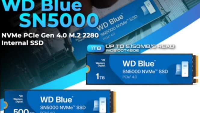 SSD WD Blue SN5000.