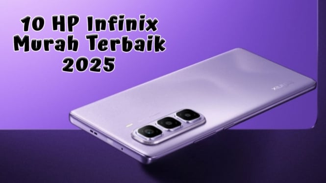 10 Rekomendasi HP Infinix Murah Terbaik 2025