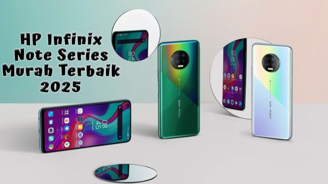 7 Rekomendasi HP Infinix Note Series Murah Terbaik 2025