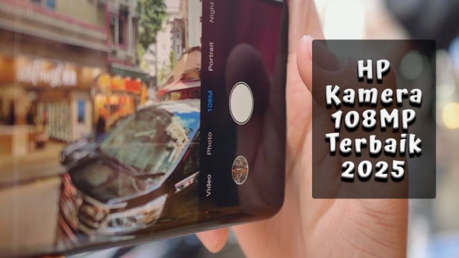 Rekomendasi HP Kamera 108MP Terbaik 2025